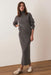 Marine Layer - Isla Sweater Skirt - Charcoal