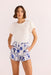 Mink Pink - Sylvie Elasticated Short - Postcard Floral
