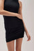 Richer Poorer - Carrie Shirred Mini Dress - Black - Bottom Detail