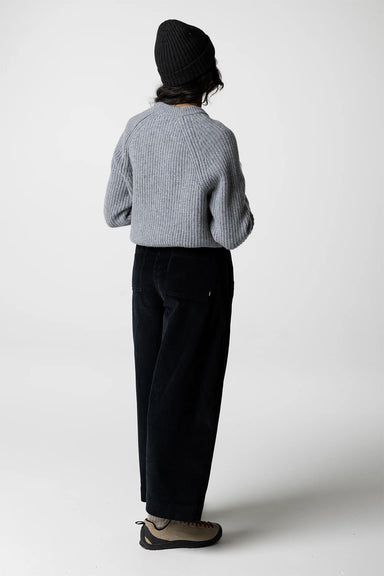 Finisterre -  Mora Jumper - Grey Blue - Back