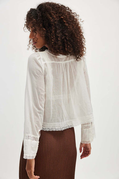 Free People - Evermore LS - Ivory - Back