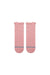 Stance - Ruffle Icon Quarter - Pink - Flatlay Back