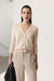 Deluc - Melfi Cardigan - Ecru Melange - Front