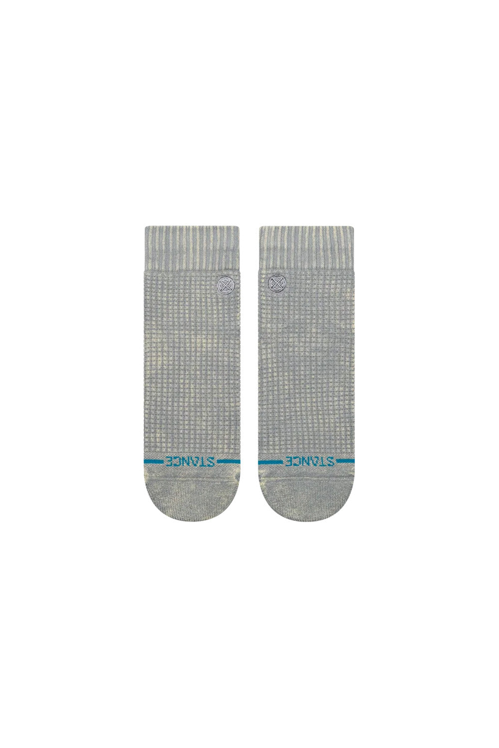 Stance - Solid Waffle Quarter - Iceberg - Flatlay Back