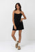 Rhythm - Classic Slip Dress - Black