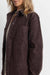 Rhythm - Mono Lake Shacket - Chocolate - Detail