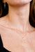 Able - Initial Necklace - Gold - Model