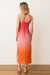 Marine Layer - Gabrielle Slip Dress - Warm Ombre - Back