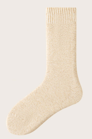 Accity - Cashmere Cozy Socks - Beige