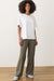Marine Layer - Sadie Vintage Slub Oversized Tee - White