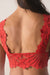 Free People - Petal Party Plunge Bralette - Atlas Red - Back