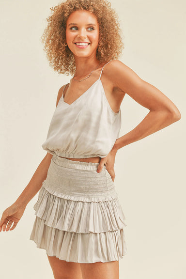 Reset by Jane - Silky Amore Top - Stone