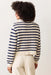 Marine Layer - Montecito Quarter Zip Sweater - Coastal Navy - Back