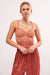Free People - Love Letter Sweetheart Cami - Apricot Brandy - Front