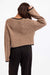 Sage the Label - Crisp Morning Sweater - Taupe Black - Back