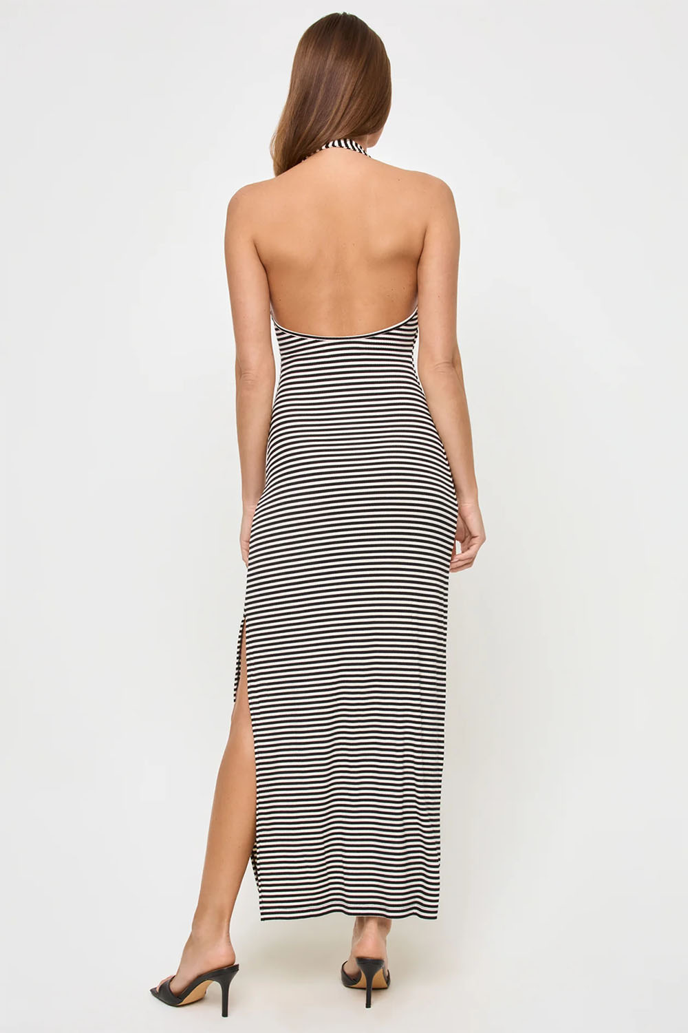 L*Space - London Dress - See Both Sides Stripes - Back