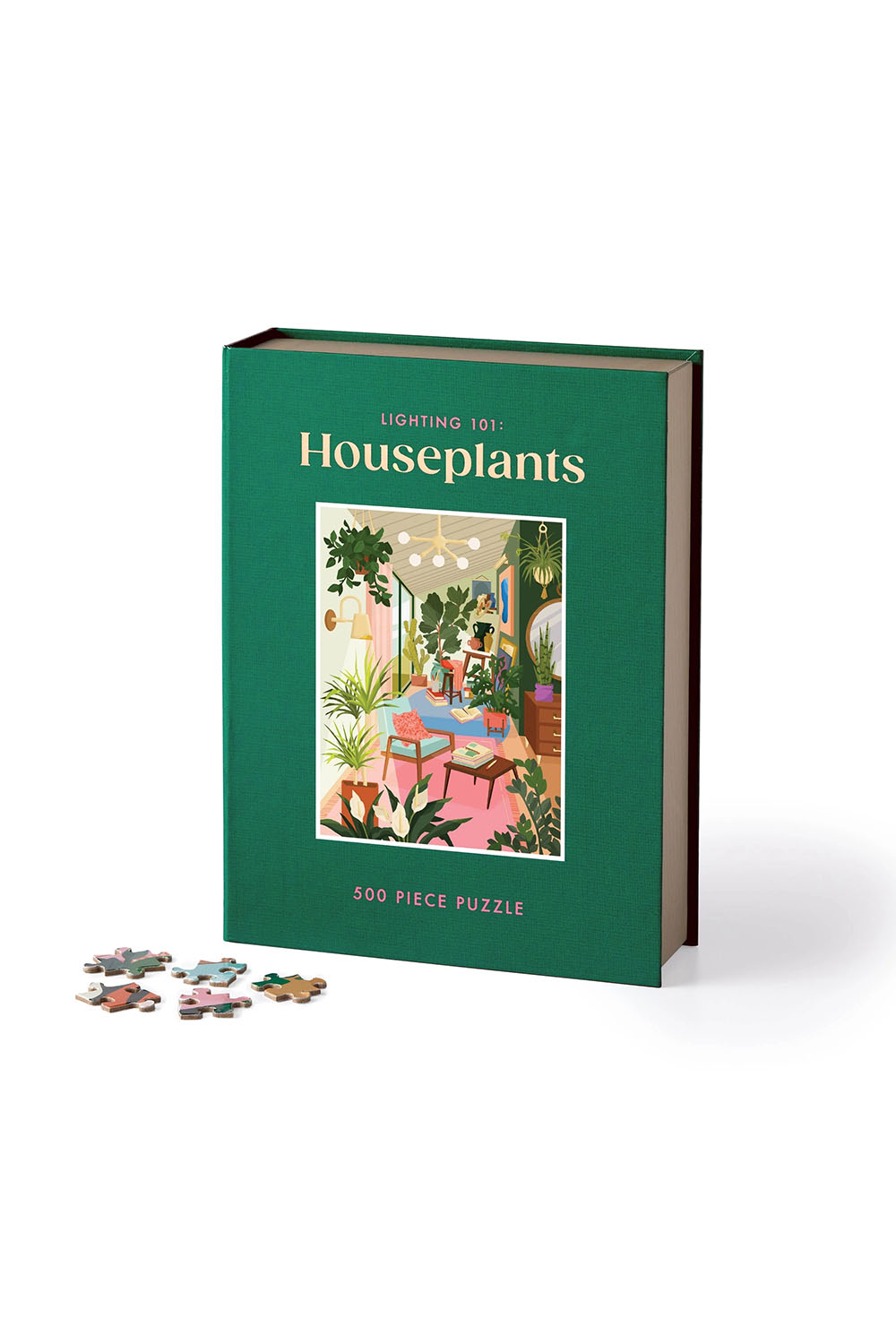 Chronicle - Lighting 101: Houseplants  500pc Book Puzzle 