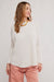 Free People - Latte Blues Thermal Solid - Sugar Swizzle - Front