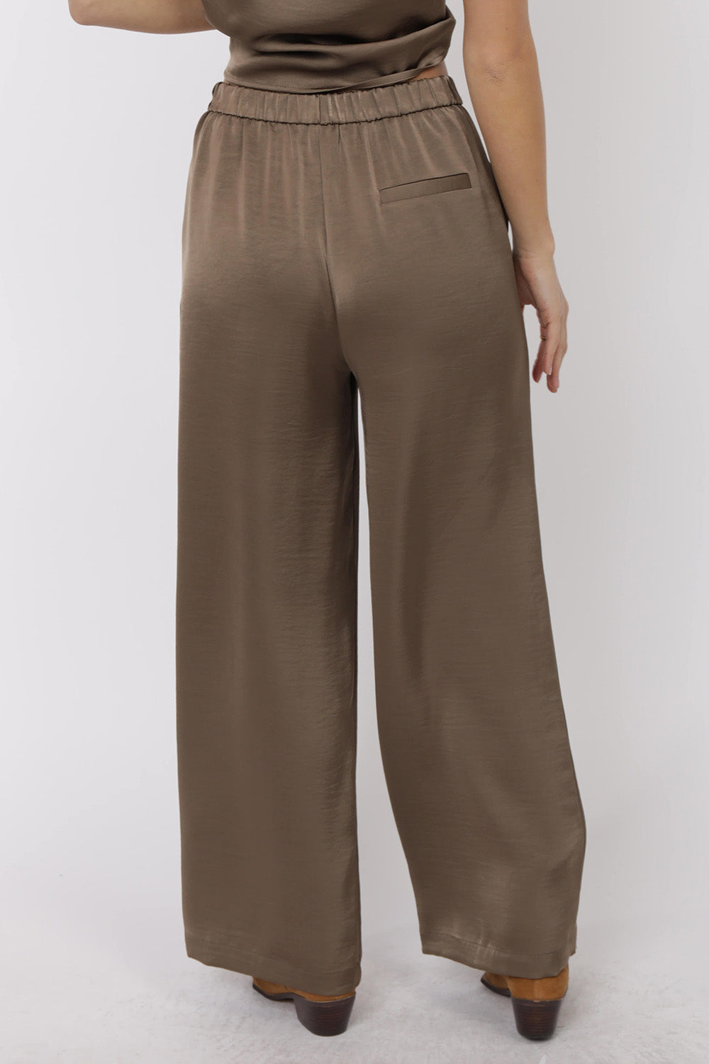 Sage the Label - ARIZONA SKY PANT - Taupe - Back