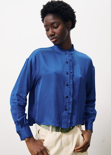 FRNCH - Cabanac Shirt - Bleu Electrique