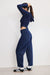Good American - Jeanius Barrel Sweatpants - Indigo - Side