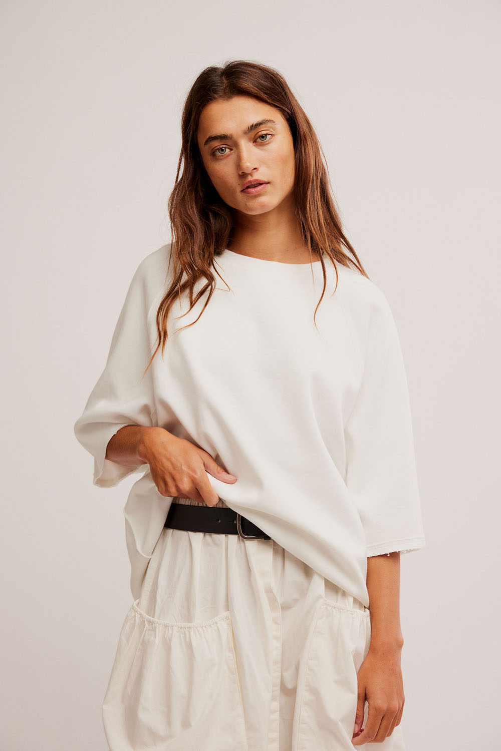 Free People - Joah Tee - White - Front