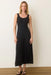 Marine Layer - Lexi Rib Sun-In Scoop Neck Dress - Black - Front