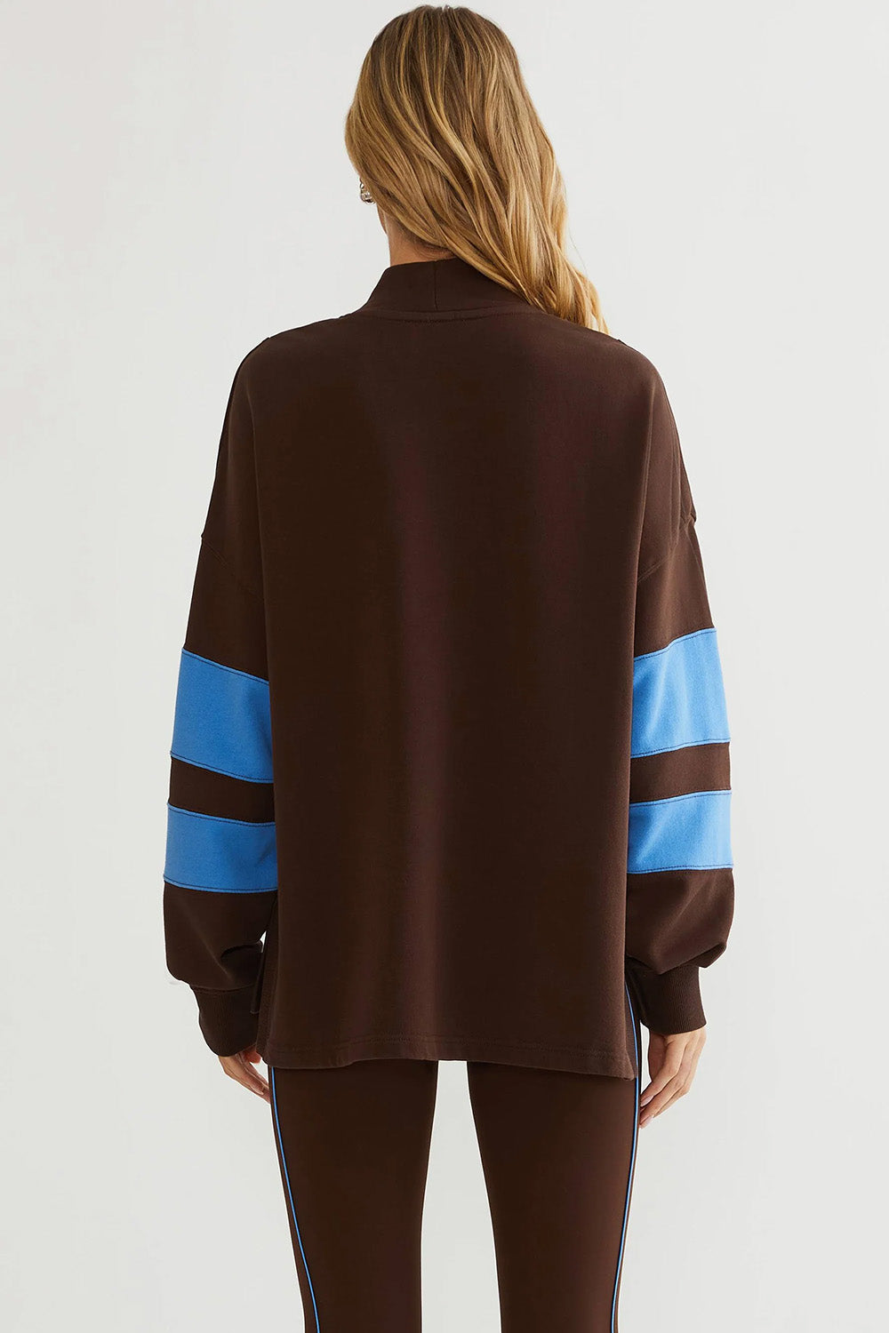 Beach Riot - Jaylyn Sweatshirt - Caribou Blue - Back