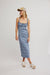 Free People - Lucinda Midi - Indigo Combo - Front