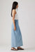 Levis - Column Wrap Skirt - Wrapped in Blue - Side