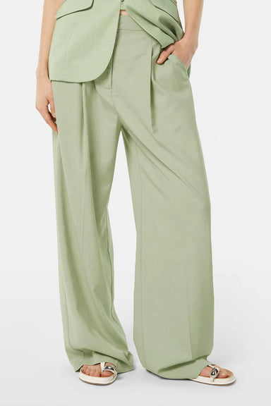 Scotch & Soda - Rose High Rise Pant - Pistachio - Front
