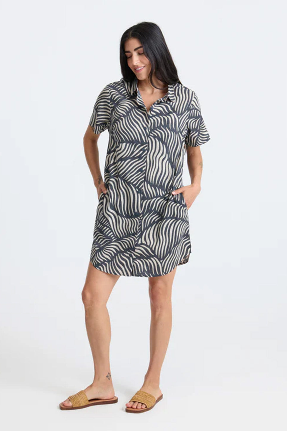 Roark - Bless Up Dress - Grey - Front