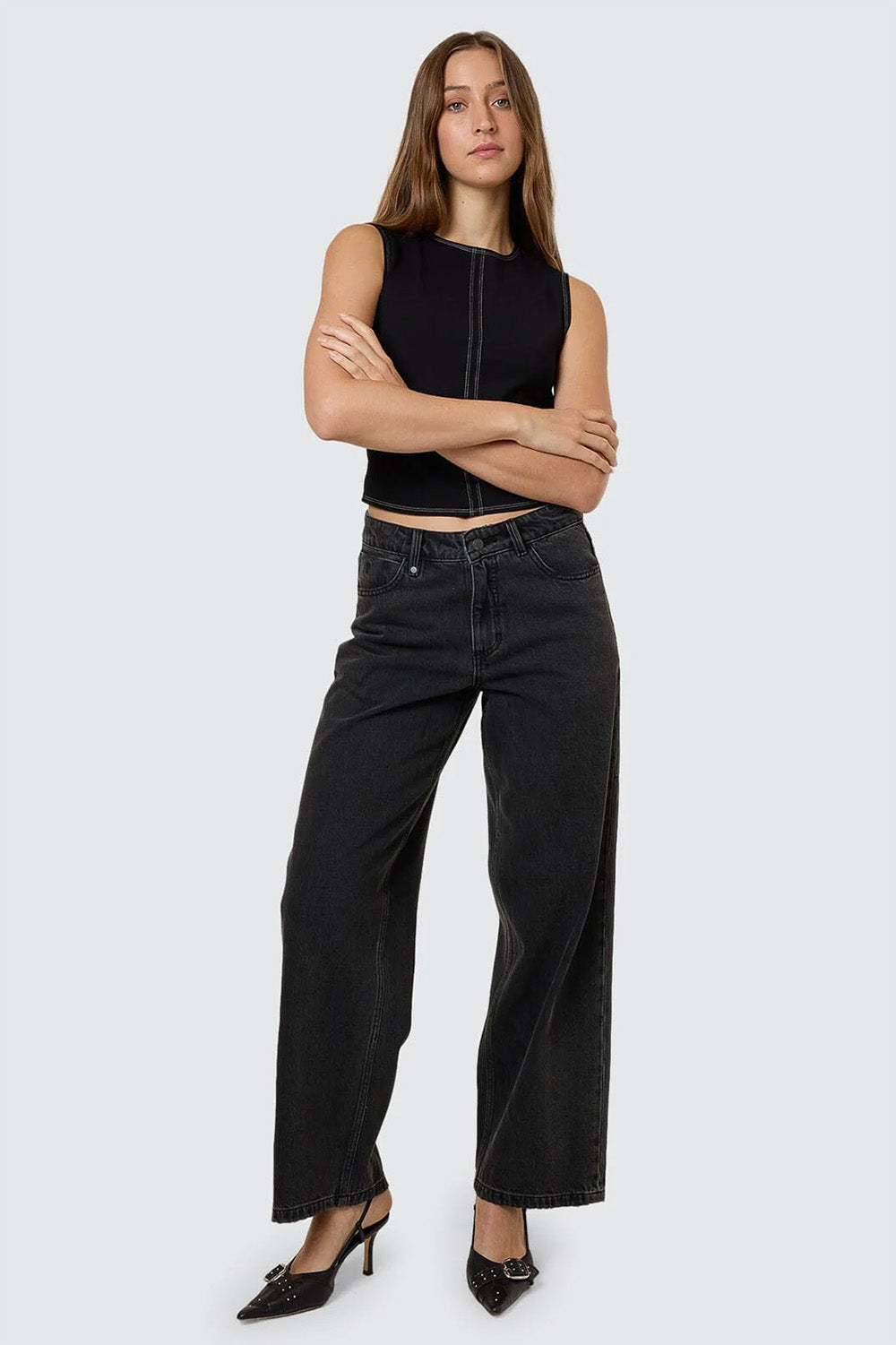 Thrills - Billie Low Jean - Ash Black