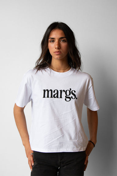 Pearl of the West - Margs Tee - White - Model
