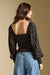 Saltwater Luxe Petra Top in Midnight — Back view