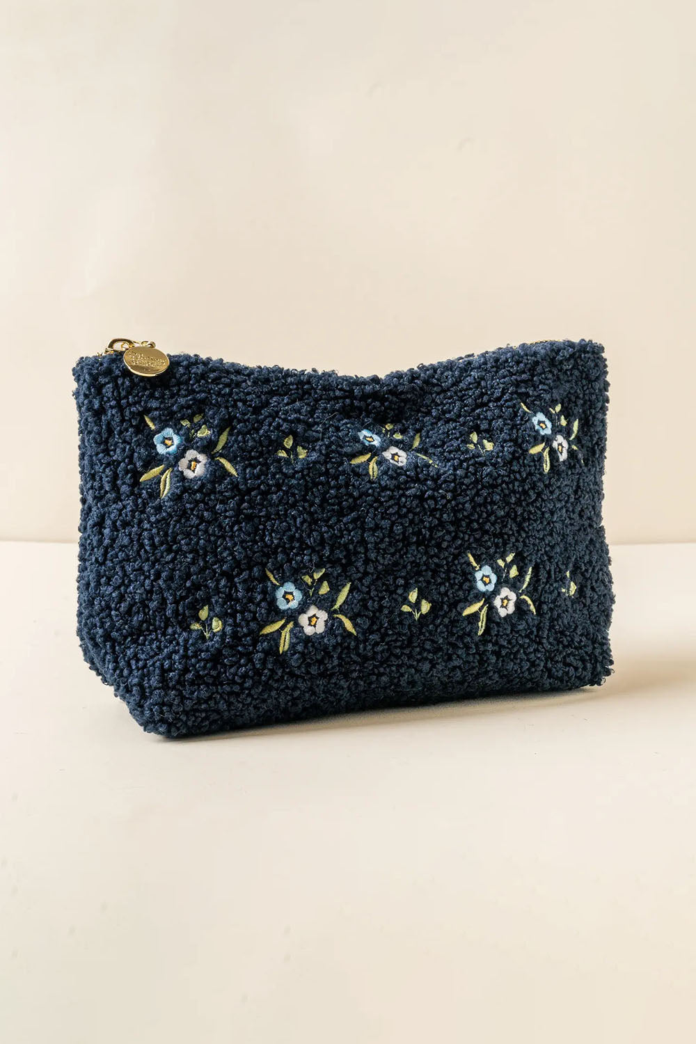 The Darling Effect - TEDDY POUCH - DAINTY FLORAL NAVY