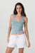 Vuori - Halo Essential Scoop Tank - Shade Heather - Front