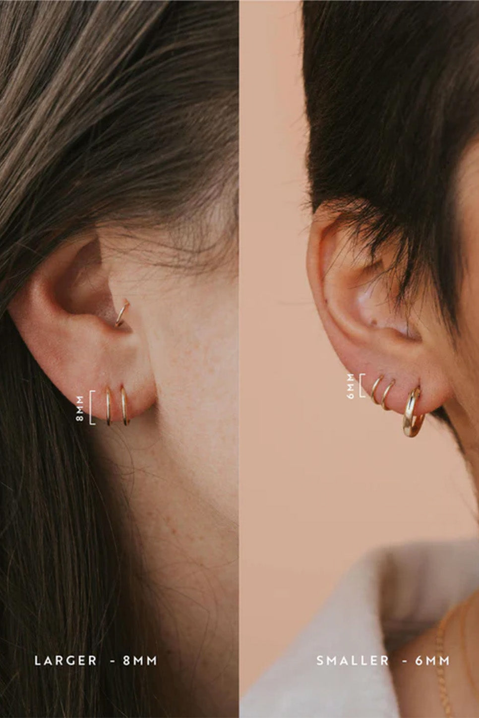 TINY TWIST EARRINGS