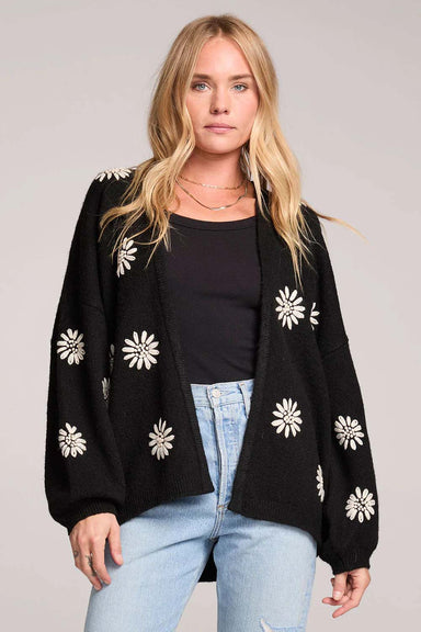 Saltwater Luxe - Carsyn Sweater - Black - Front