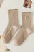 Pearl of the West - Tulip Sock - Beige