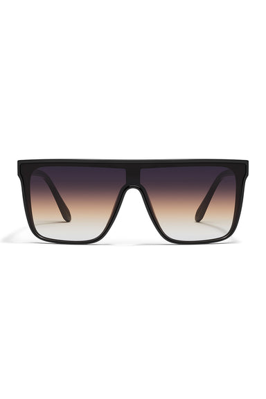 QUAY - Nightfall - Black/Dusk Poppy - Front