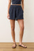 Marine Layer - Allison Hemp Short - India Ink - Front