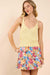 Sadie & Sage - Find Yourself Sweater Tank - Lemon - Front