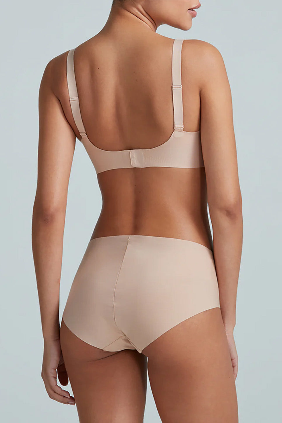 Commando - Butter Soft-Support adjustable bralette - Beige - Back