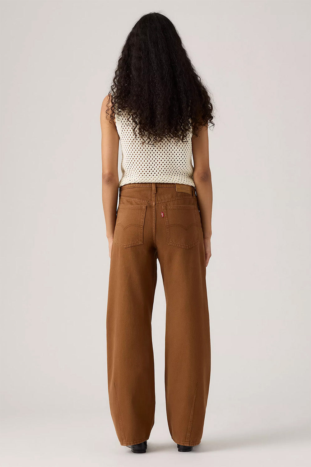 Levis - Baggy Dad Barrel - Washed Bison - Back