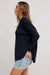 Free People - Latte Blues Thermal Solid - Black - Side