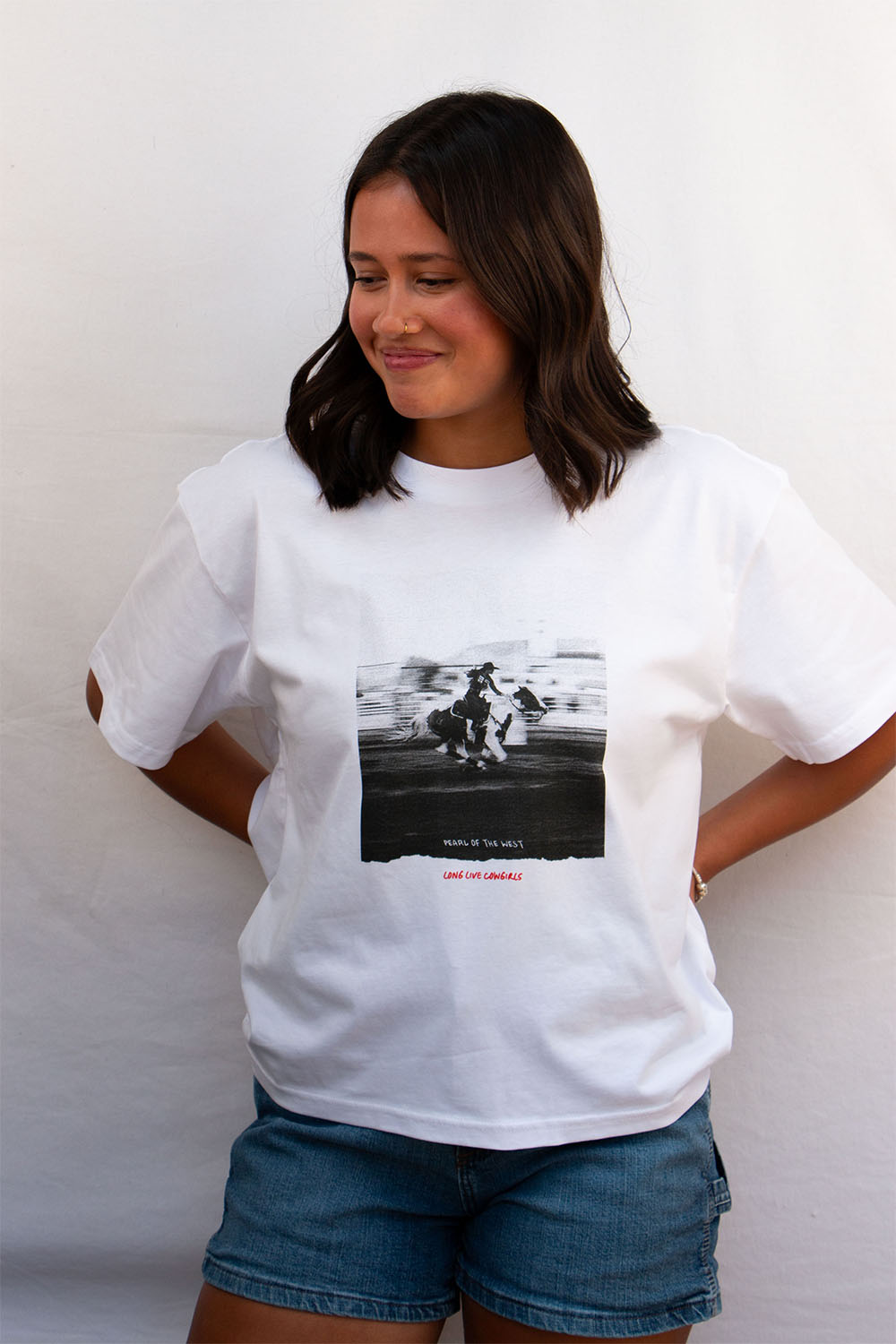 Pearl of the West - Prineville Tee - White - A