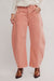 Free People - Good Luck Mid Rise Barrel - Desert Petal - Front