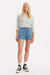 Levis - 80s Mom Short - Patches - Front