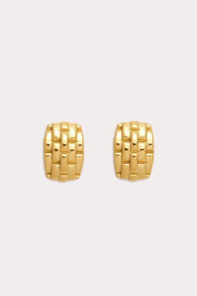 Petit Moments - Rolly Stud Earrings - Gold